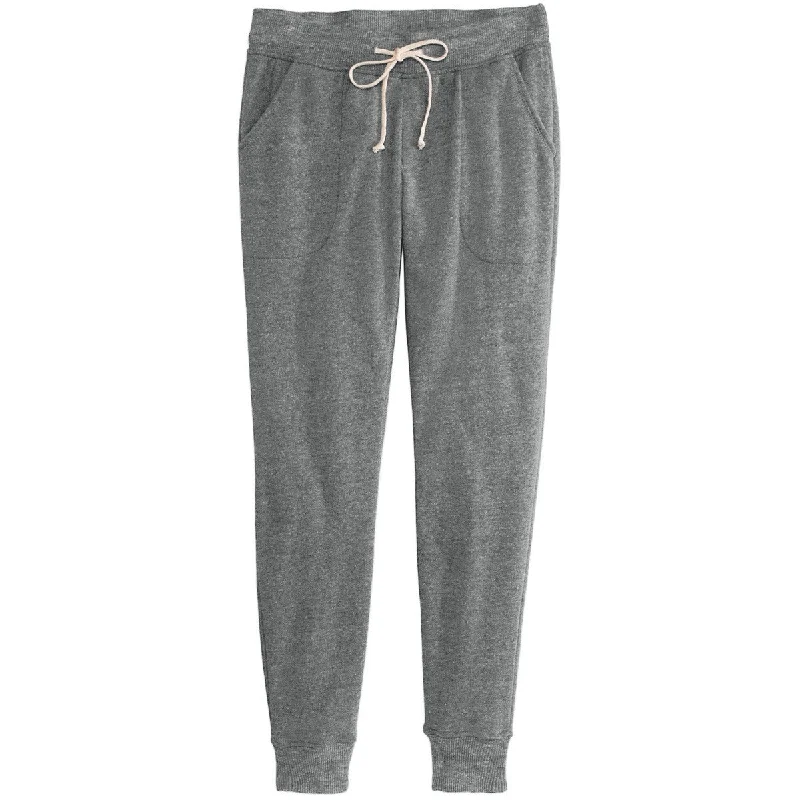 Alternative Apparel Women's Eco Grey Jogger Eco-Fleece Pant