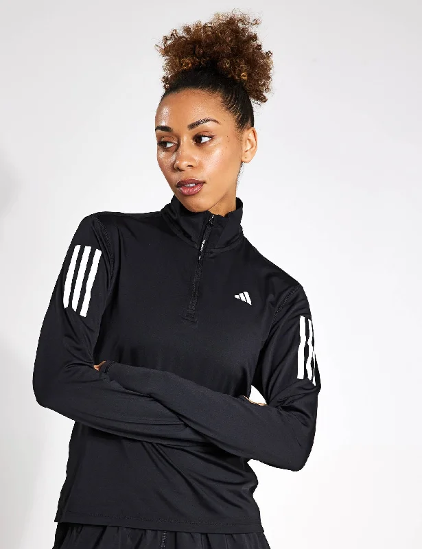 Own the Run Half-Zip Jacket - Black