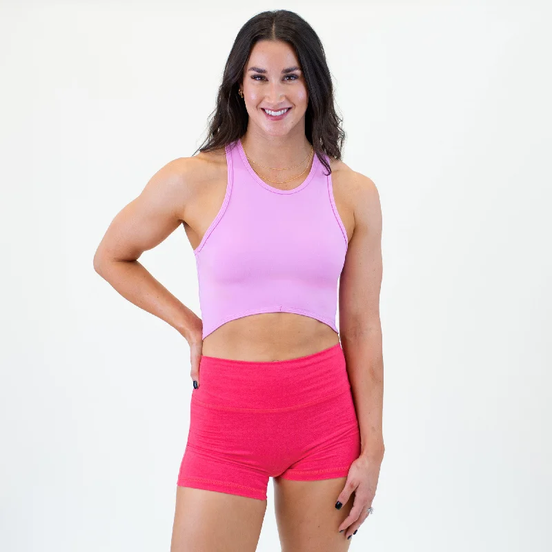 Curve Crop Tank - Fitted