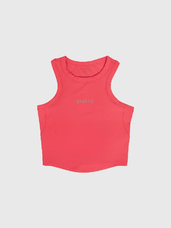 NIKE ASTER PINK ONE FITTED TANK