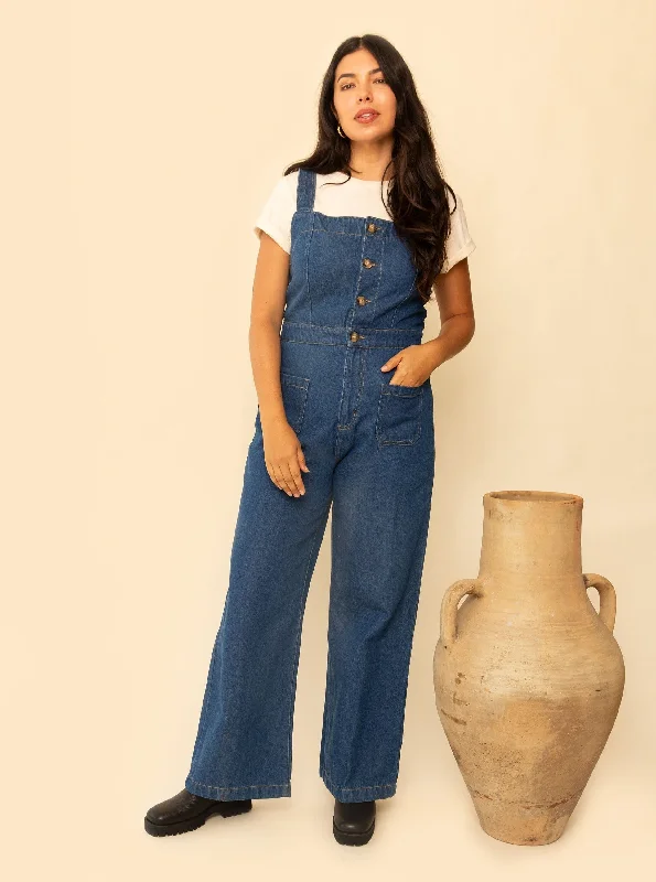 Grace Jumpsuit - Dark Denim