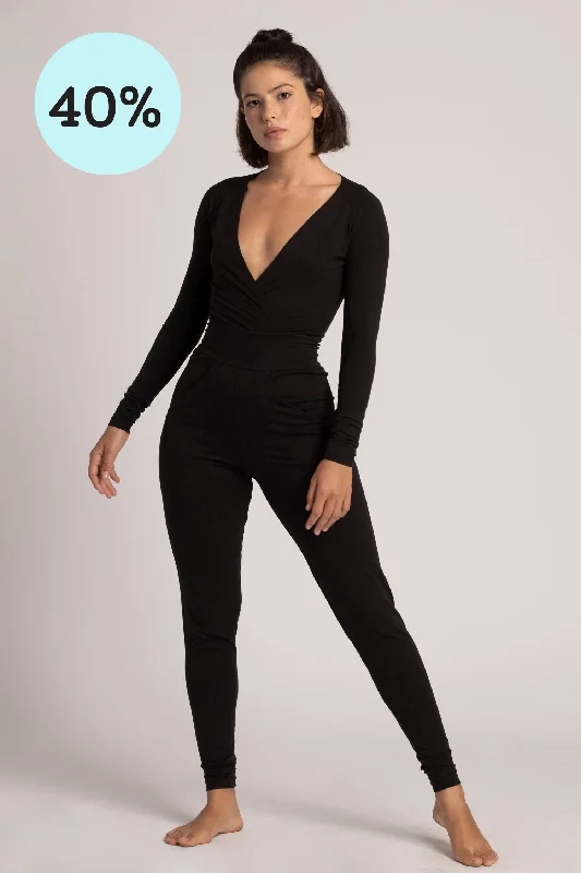 Long Sleeve Yoga Jumpsuit