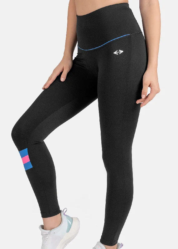 Women's Tri-Color High Waist Leggings