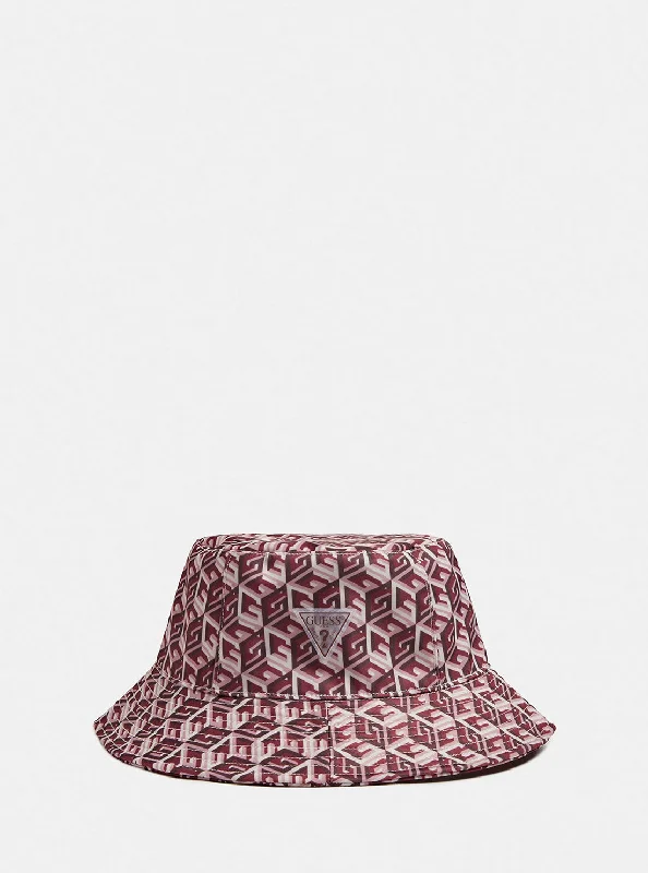 Red G Cube Daria Bucket Hat