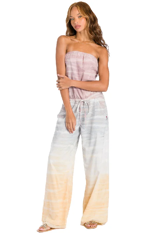 Strapless Drawstring Jumpsuit