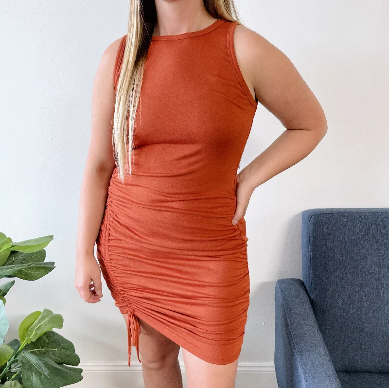 Vanessa Dress • Rust